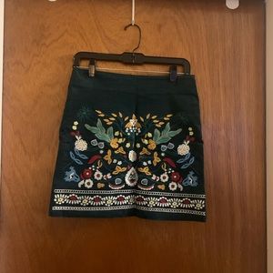 Emerald Green skirt